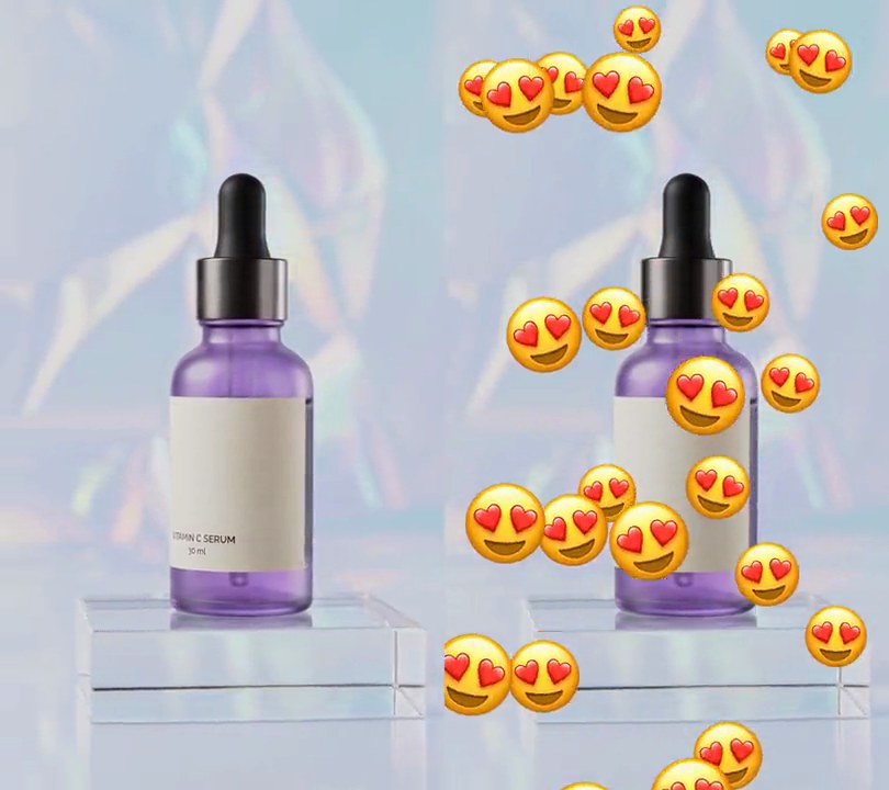 Emoji rain