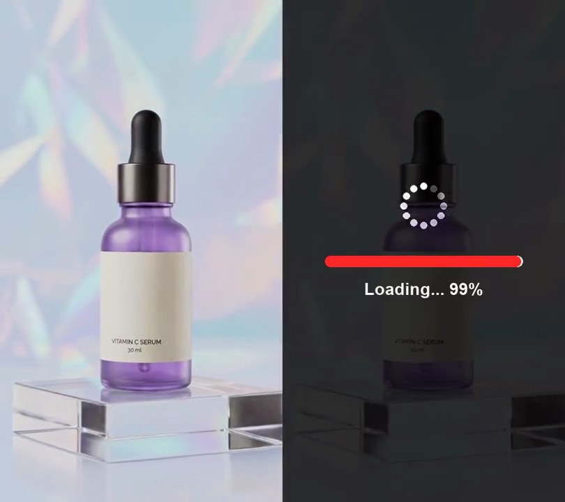 Fake loading bar