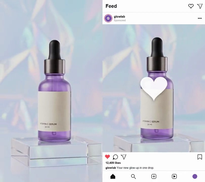 Feed mockup