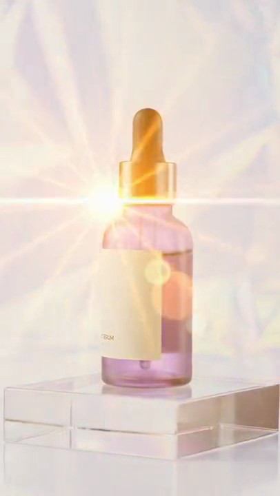 Lens flare transition
