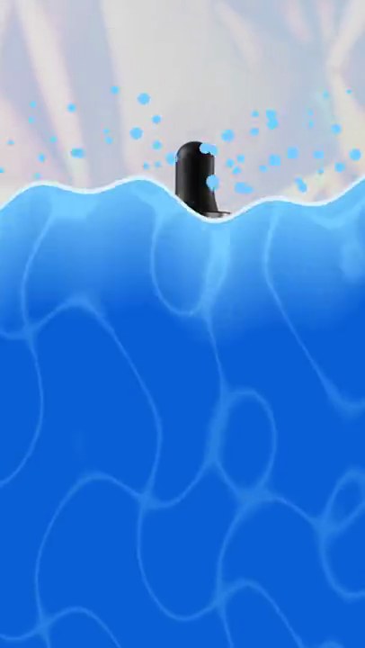 Liquid splash transition