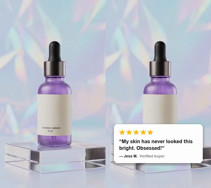 Review card overlay