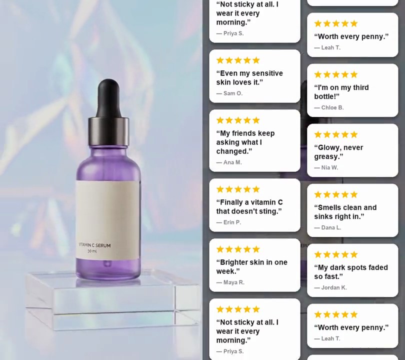 Review wall