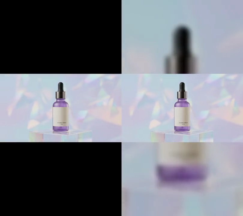 Vertical blur background